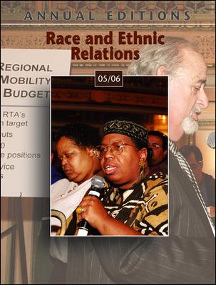 Annual Editions: Race and Ethnic Relations 05/06 cover