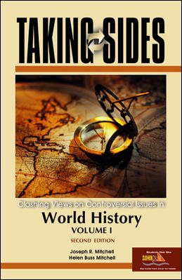 Taking Sides: World History, Volume I (Taking Sides: World History Vol I) (v. 1) cover