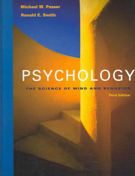 Psychology: The Science of Mind and Behavior with In-Psych Cd-Rom and PowerWeb cover