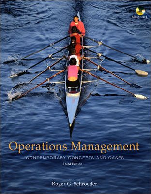 Operations Management: Contemporary Concepts and Cases with Student CD-ROM cover