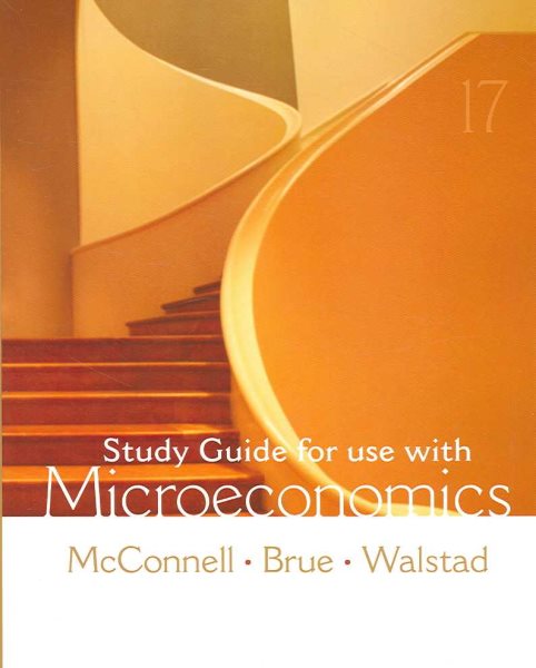 Study Guide to accompany Microeconomics cover