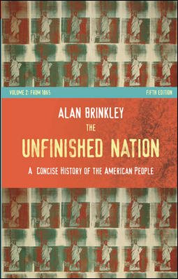 The Unfinished Nation: A Concise History of the American People, Volume II cover