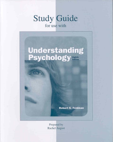 Student Study Guide for use with Understanding Psychology cover