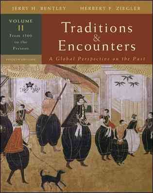 Traditions & Encounters, Volume 2 From 1500 to the Present. cover