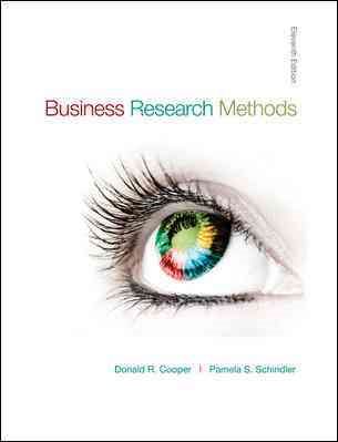 Business Research Methods (Mcgraw-hill/Irwin) cover
