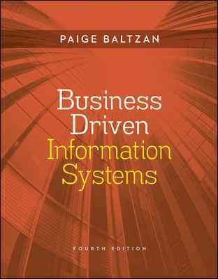 Business Driven Information Systems cover
