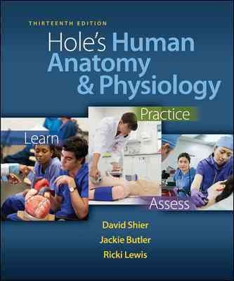 Hole's Human Anatomy & Physiology, 13th Edition cover
