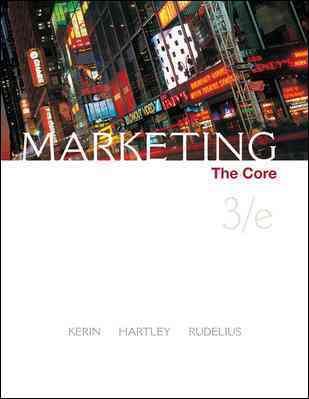 Marketing: The Core cover