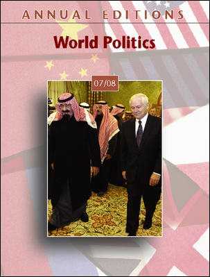 Annual Editions: World Politics 07/08 cover