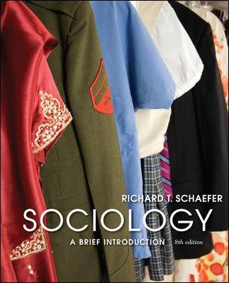 Sociology: A Brief Introduction [Paperback] [Sep 22, 2008] Schaefer, Richard T. cover