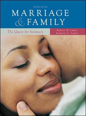 Marriage and Family: The Quest for Intimacy (7th Edition) cover