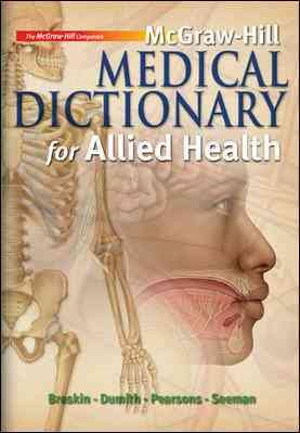 McGraw-Hill Medical Dictionary for Allied Health cover
