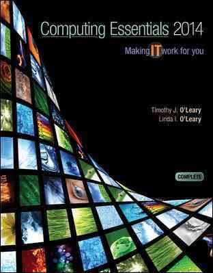 Computing Essentials 2014 Complete Edition cover