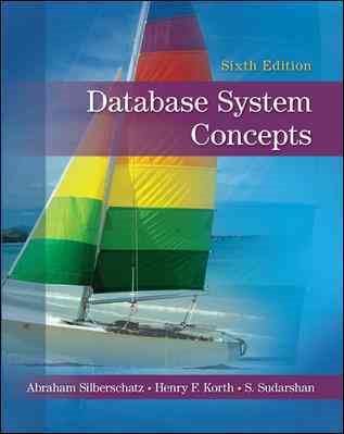 Database System Concepts cover
