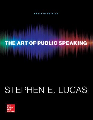 The Art of Public Speaking (Communication) Standalone Book cover