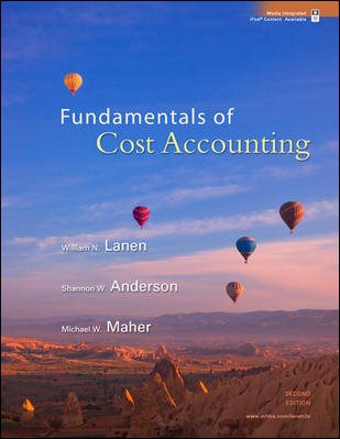 Fundamentals of Cost Accounting cover