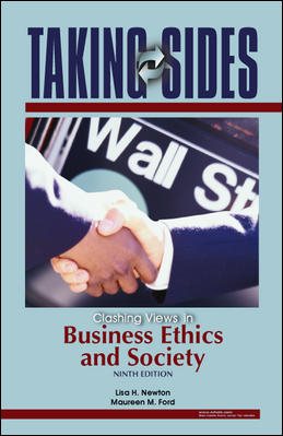 Taking Sides: Clashing Views in Business Ethics and Society cover