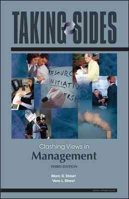Taking Sides: Clashing Views in Management cover