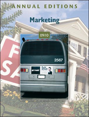 Annual Editions: Marketing 09/10 cover
