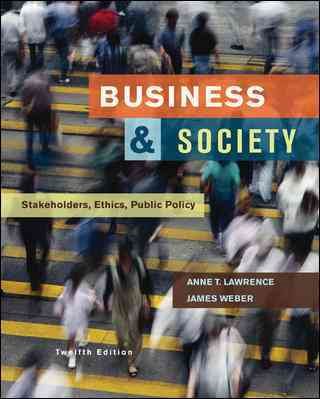 Business and Society: Stakeholders, Ethics, Public Policy cover