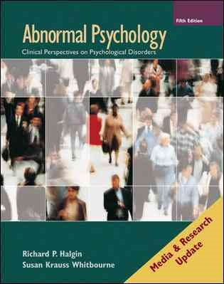 Abnormal Psychology: Media and Research Update (5e with MindMap CD-ROM) cover