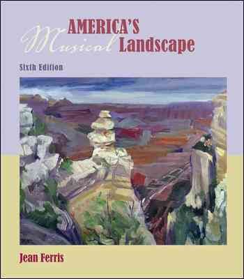 Audio CD set for use with America's Musical Landscape cover