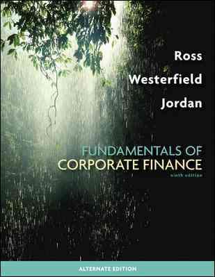 Fundamentals of corporate finance cover
