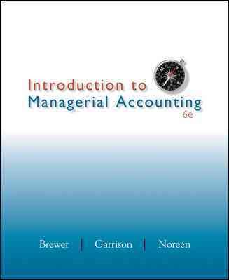Introduction to Managerial Accounting cover