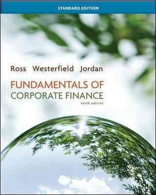 Fundamentals of Corporate Finance Standard Edition (McGraw-Hill/Irwin Series in Finance, Insurance, and Real Estate) cover