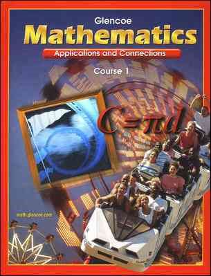 Mathematics: Applications and Connections, Course 1, Student Edition cover