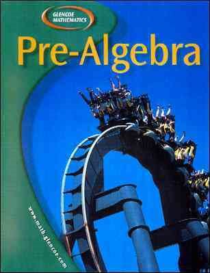 Pre-Algebra, Student Edition (Glencoe Mathematics) cover