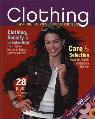 Clothing: Fashion, Fabrics & Construction, Student Text cover