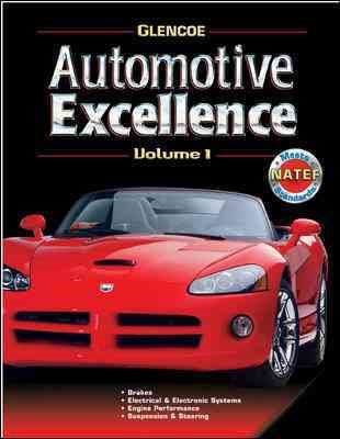 Automotive Excellence, Volume 1, Student Text cover