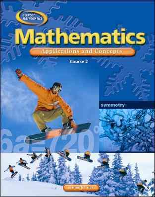 Mathematics: Applications and Concepts, Course 2, Student Edition (MATH APPLIC & CONN CRSE) cover