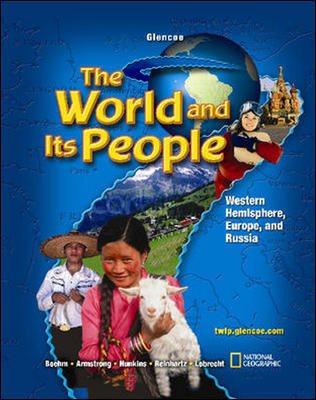 The World and Its People, Western Hemisphere, Europe, and Russia, Student Edition cover
