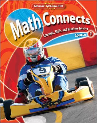 Math Connects: Concepts, Skills, and Problems Solving, Course 1, Student Edition (MATH APPLIC & CONN CRSE) cover
