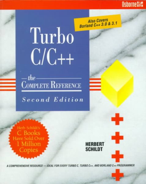 Turbo C/C++: The Complete Reference cover