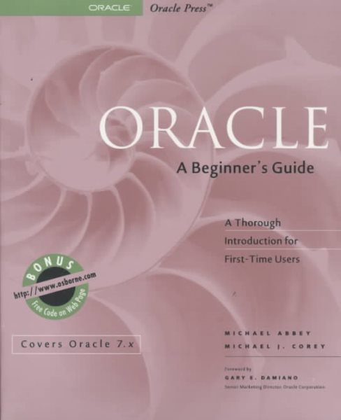 Oracle: A Beginner's Guide cover