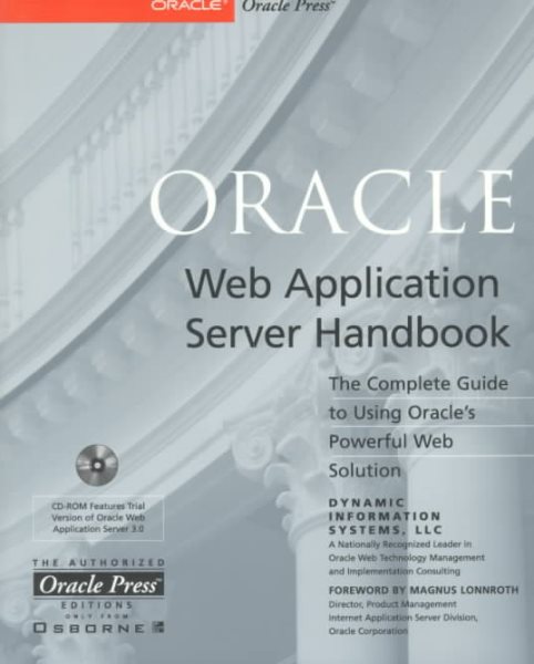 Oracle Web Application Server Handbook (Oracle Series) cover