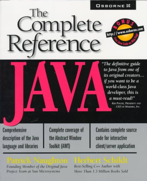 Java: The Complete Reference (Complete Reference Series) cover