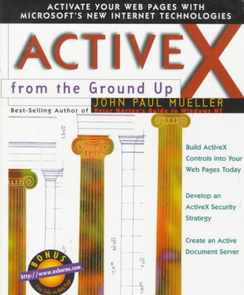 Activex from the Ground Up cover