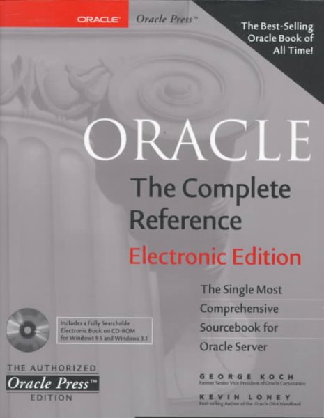 Oracle: The Complete Reference, Electronic Edition cover