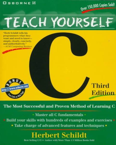Teach Yourself C cover