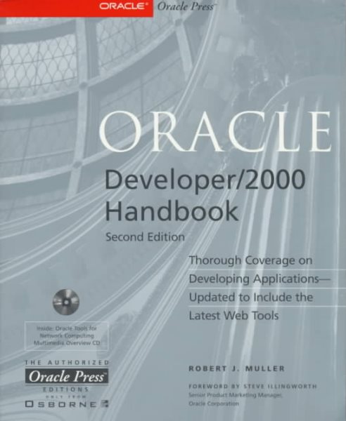 Oracle Developer 2000 Handbook cover