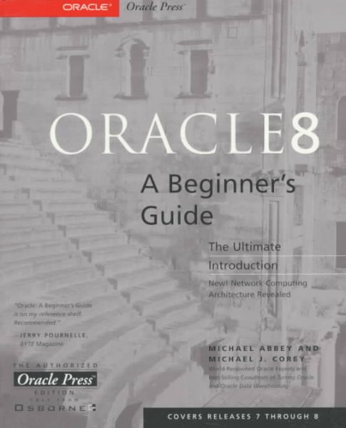 Oracle8: A Beginner's Guide cover