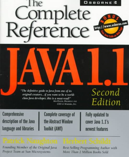 Java 1.1: The Complete Reference cover