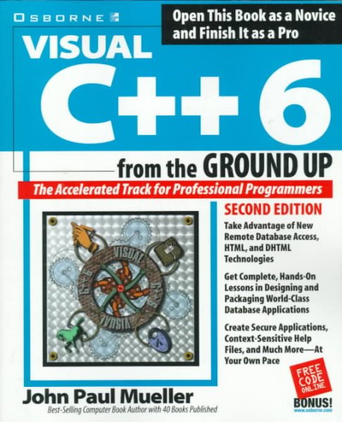 Visual C++ 6 from the Ground Up cover
