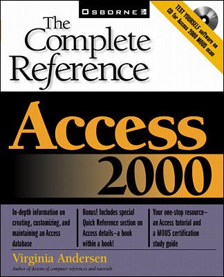 Access 2000: The Complete Reference cover