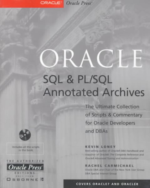 Oracle SQL & PL/SQL Annotated Archives cover
