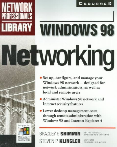 Windows 98 Networking cover